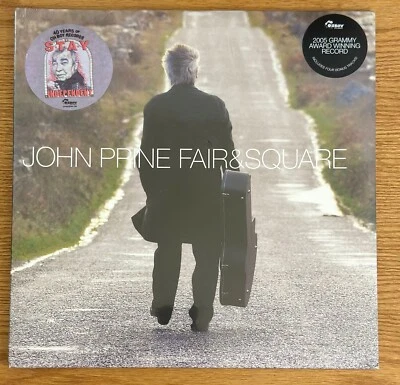 JOHN PRINE – FAIR & SQUARE -  VINYL 2XLP - SEALED - BA - Image 1 of 2