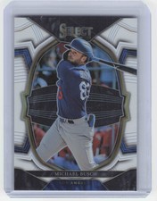 2023 Panini Select #58 Michael Busch White Prizm #'d /149