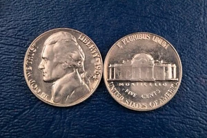 (1) Jefferson Nickel 1964, estado sin circular, cinco centavos BU #167 - Imagen 1 de 1