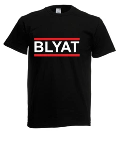 Herren T-Shirt Blyat Russich Lustig Fun Geschenk Cyka Russia bis 5XL - Picture 1 of 10