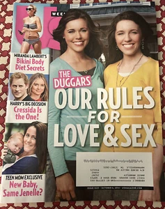 US WEEKLY Magazine Oct. 6 2014 Young Jessa & Jill Duggar, Prince Harry Rare - Picture 1 of 3