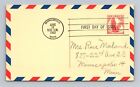 5 cents carte postale aérienne américaine courrier aérien premier jour d'émission 18 juin 1950
