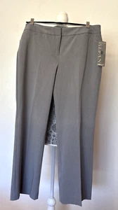 Pantalones de pierna recta para mujer Alfani GRIS PIMIENTA, EE. UU. 10P - Imagen 1 de 4