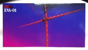 EVA-01 - EP 26 NO.25 - 1997 Neon Genesis Evangelion CARDDASS MASTERS WIDE CARD - Picture 1 of 3