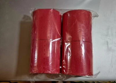 Cinta Kinesiología Deportiva 4 Rollos 1 Juego Rojo (L374) Foto 1 de 4