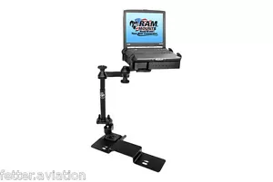 RAM No-Drill Laptop Mount for 2009-2010 Ford F150 w/Slide-Out Cupholder, Others - Picture 1 of 8
