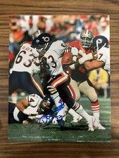 Willie Gault Auto Signed 8x10 Photo NFL Football Chicago Bears Super Bowl XX