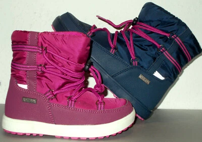 Mädchen Thermostiefel Winterstiefel Klettverschluss 29 30 31 32 33 34 35 36 NEU - Bild 1 von 4