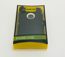 Étui de protection pour Apple iPhone XR (avec clip ceinture pour Otterbox) noir et blanc