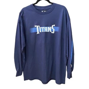 Neu Titans Langarm Crew T-Shirt marineblau XL y2k - Bild 1 von 6
