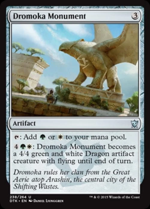 Dromoka Monument -Foil Light Play MTG Dragons of Tarkir - Image 1 of 1