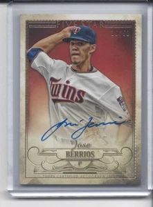 * JOSE BERRIOS * 2016 TOPPS FIVE STAR SP GOLD AUTOGRAPH # 50 ON FIRE - Picture 1 of 1