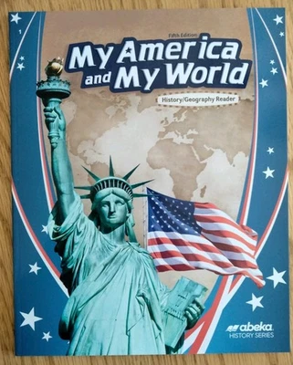 Abeka My America and My World 1st Grade 5th Edition New! - Image 1 of 4