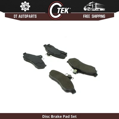 Para 1994-1996 Chevrolet Caprice | Pastilhas de freio a disco traseiras centrais | Semi-metálicas - Imagem 1 de 4