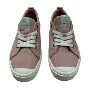 Cariuma Sneakers Donna Rosa Tela Basse Unisex Scarpe Preppy Taglia 9 - Foto 1 di 9