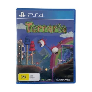 Terraria - Sony PlayStation 4 PS4 Game. Complete Free Post. VGC. - Picture 1 of 4