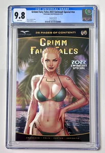 Zenescope GRIMM FAIRY TALES Santacruz D Variant 2022 SWIMSUIT SPECIAL CGC 9.8 - Picture 1 of 1