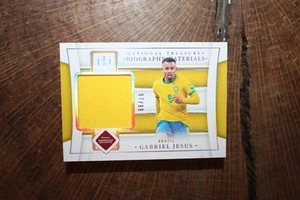 Tarjeta Gabriel Jesús 2022 Panini Tesoros Nacionales Copa Mundial 7/99 - Imagen 1 de 2