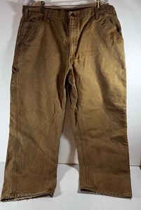 Men’s Carhartt Work Pants Sz 40-30Rust Colored - Picture 1 of 9