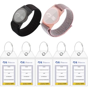 2 Confezioni Porta Medaglioni Principessa e 5 Pack Etichette Bagaglio Crociera per Princess S - Foto 1 di 7
