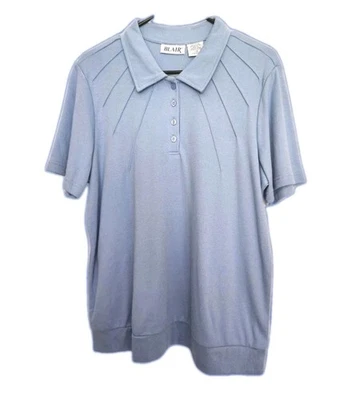 Polo de golf Blair grande para mujer azul cielo deportivo detalles femeninos regalo para mamá Foto 1 de 4