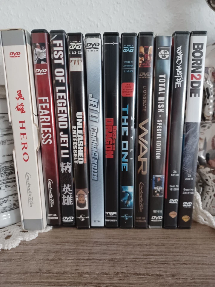 11 x Jet Li DVD-Sammlung - Bild 1 von 1