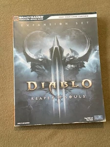 Diablo III Reapers of Souls BradyGames Video Game Official Strategy Guide Book - Picture 1 of 2