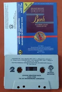 CBS Records MXT 39358, BACH, Brandenburg Concertos vol. 1, Richard Kapp - Picture 1 of 3