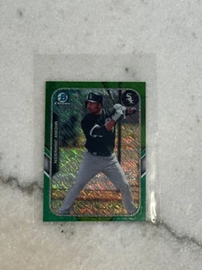 Micah Johnson 2015 Bowman Chrome Farms Finest FFM-MJ Mini Green Sparkle /99 SP - Picture 1 of 2