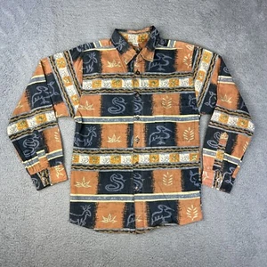 Territory Ahead Shirt Mens Medium* Aztec Tribal Southwestern Navajo Long Sleeve - Picture 1 of 8