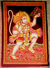 indischers Tuch - Bild - Hanuman - Affengott - Altarbild - Bollywood-Tanz