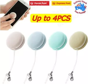 Macaron Shaped Mobile Phone Screen Lens Glasses Wipe Cleaning Accessories Tools - Picture 1 of 11