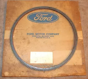 1965-1973 Ford Mustang Shelby Cougar NOS 289 302 351 M/T 164T FLYWHEEL RING GEAR - Picture 1 of 5