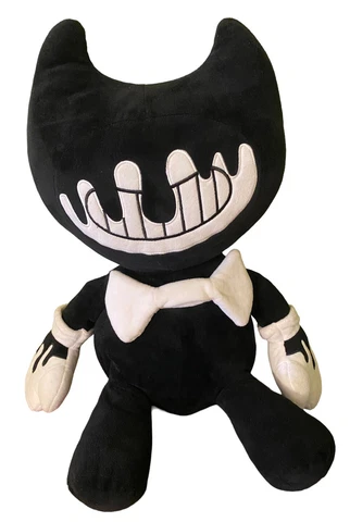 Bendy And The Ink Machine Jumbo Plush Black White 18” Cover