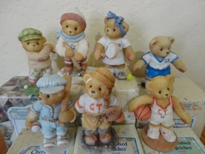 Lote de 7 peluches apreciados DEPORTES Lou Butch Brandon Larry Arnold Whitney Roberta - Imagen 1 de 17