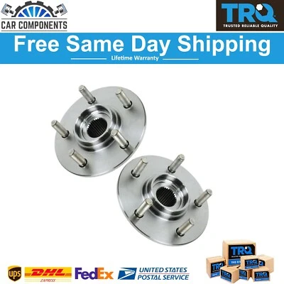 TRQ Front Wheel Hub Set For 93-02 Mercury Villager Nissan Quest - Image 1 of 4
