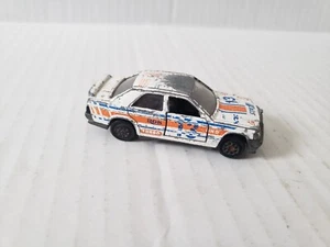 Vintage Majorette White #13 Mercedes Benz 190e 2.3-16 Die Cast Car!! - Picture 1 of 10