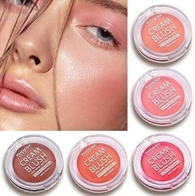 PHOERA® Cream Face Blush Natural Blendable Blusher Sweat Resistant Non Greasy