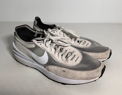 Nike Waffle One Summit (DA7995-100) White Athletic Sneakers Men Size 12 - Image 1 of 4