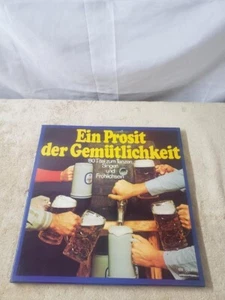 Ein Prosit Der Gemütlichkeit ~ GERMAN FOLK SONG SEA SHANTIES  ~ 3 LP ~ EX - Picture 1 of 7