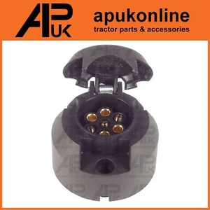 Trailer 7 Pin Socket 12N Female for Ford Tractor Light Electrics Towing Wiring - Picture 1 of 7