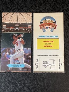 1987 Donruss All-Stars Pop-Ups Cal Ripken Jr  B0001
