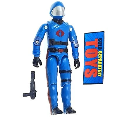 Figura de acción de colección GI Joe COBRA COMMANDER 100% COMPLETA original 1983 con pistola Foto 1 de 4