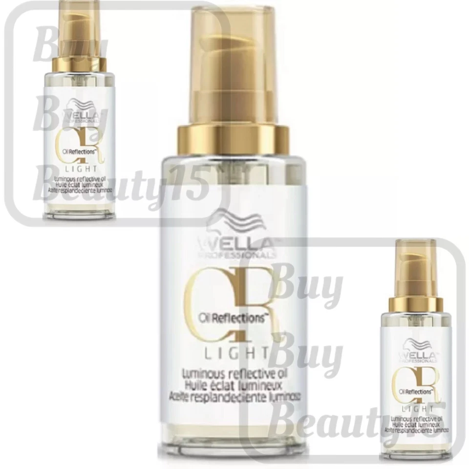Aceite Reflectante Luminoso Wella Light, 1 OZ / 30 Ml Tamaño Completo Nuevo Foto 1 de 1