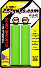 ESI MTB Standard Size Chunky Bicycle Grips - Green
