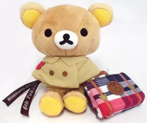 Rilakkuma Red Trunk Anniversary Plush Tokyo Station 6th - Imagen 1 de 1