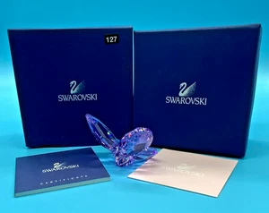 SWAROVSKI FARFALLA BRILLANTE - VIOLA 855803 - RIDOTTO DA VENDERE! - Foto 1 di 9