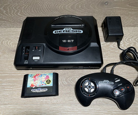 Sega Genesis 1601 Model 1 NON-TMSS  With Sonic Hedgehog 2