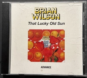 BRIAN WILSON ADVANCE PROMO “That Lucky Old Sun”CDR (Beach Boys) Label Rep Copy - Picture 1 of 4