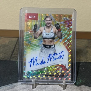 2025 Topps Chrome UFC Miranda Maverick Future Stars Gold Geometric Auto #/50 - Bild 1 von 1